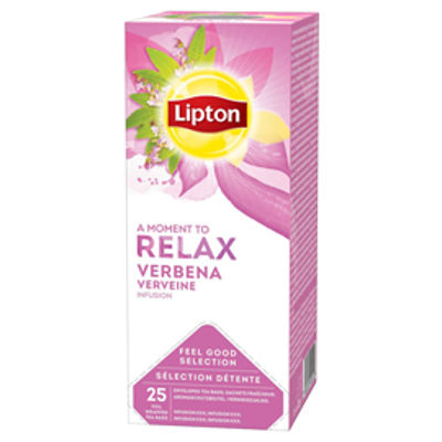 Immagine di TE' alla verbena - Feel Good Selection - in filtro - Lipton - conf. 25  pezzi [68380013]