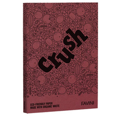 Immagine di Carta Crush - A4 - 250 gr - ciliegia - Favini - conf. 50 fogli [A69C004]