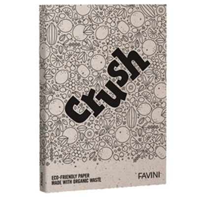 Immagine di Carta Crush - A4 - 250 gr - cacao - Favini - conf. 50 fogli [A69M014]