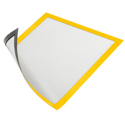 Immagine di Cornice Duraframe Magnetic - A4 - 21 x 29,7 cm - giallo - Durable [4869-04]