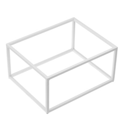 Immagine di Stand buffet GN 1/2 - 32,5 x 26,5 x 16 cm - metallo - bianco - Leone [T0583.Y]