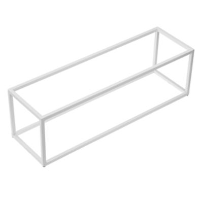 Immagine di Stand buffet GN 2/4 - 53 x 16,5 x 16 cm - metallo - bianco - Leone [T0585.Y]