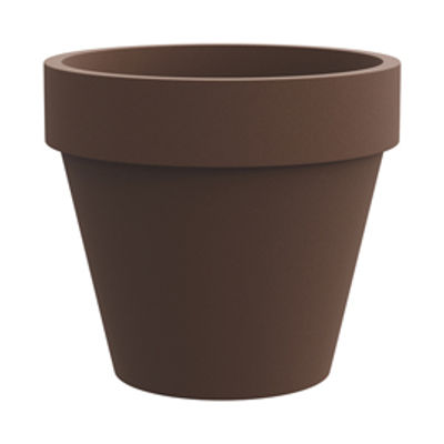 Immagine di Vaso Standard One - 199 L - diametro 80 cm - anticato - TeraPlast [11437080030]