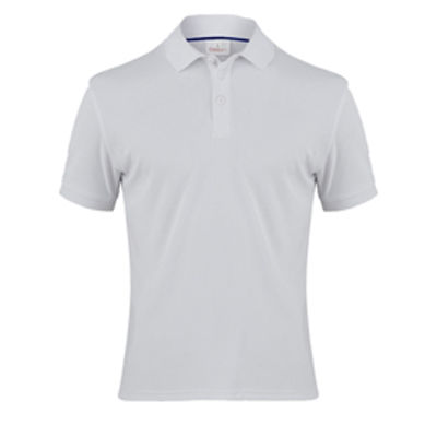 Immagine di Polo uomo Jeff - taglia XL - poliammide - bianco - Giblor's [Q2L00219-C01-XL]