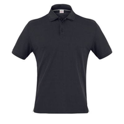 Immagine di Polo uomo Jeff - taglia XL - poliammide - nero - Giblor's [Q2L00219-U32-XL]