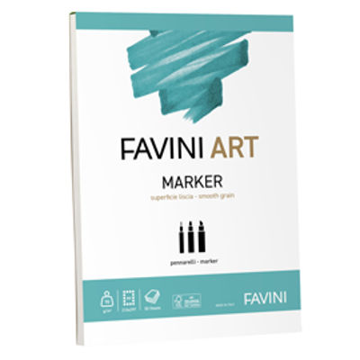 Immagine di Album collato Marker Favini Art 50fg 70gr A4 [A420594]