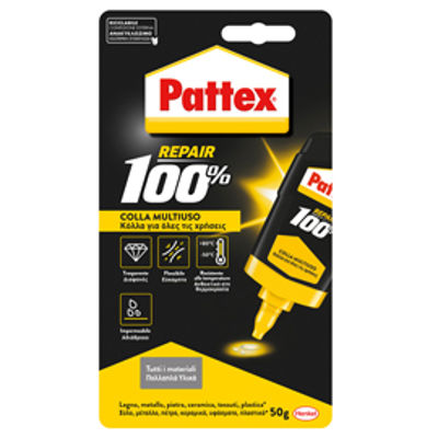 Immagine di Colla universale Pattex Repair 100 colla - 50 gr - trasparente - Pattex [2716441]