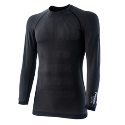 Immagine di T-Shirt Thermo Active - manica lunga - taglia L/XL - antracite - Rossini [HH072-16-XL]