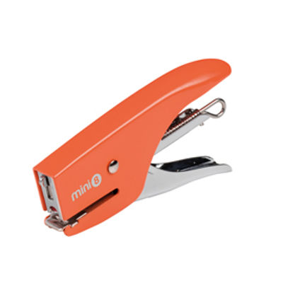 Immagine di MiniCucitrice a pinza FLUO MINI 8 arancio Iternet [0177AR]