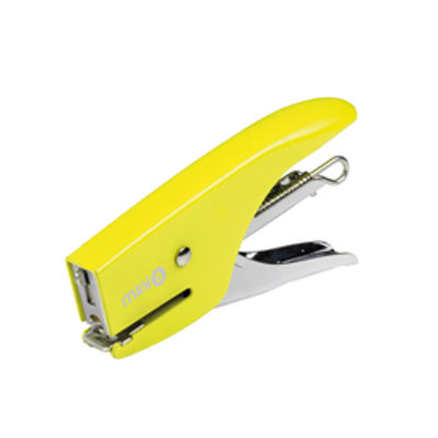 Immagine di MiniCucitrice a pinza FLUO MINI 8 giallo Iternet [0177GI]