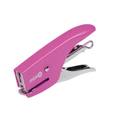 Immagine di MiniCucitrice a pinza FLUO MINI 8 rosa Iternet [0177PK]