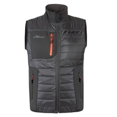 Immagine di Gilet Wall - taglia M - PE - grigio/arancio - U-Power [FU278AG-M]