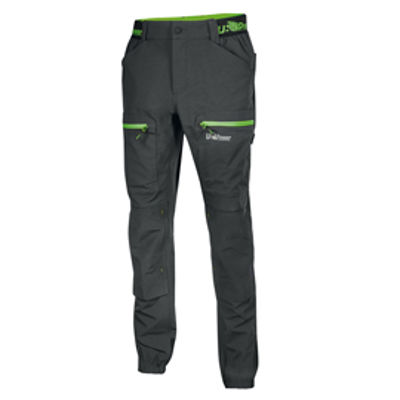 Immagine di Pantalone da lavoro Harmony - taglia M - grigio/verde - U-Power [FU281RL-M]