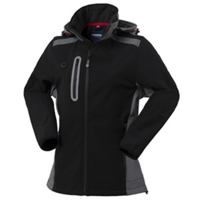 Immagine di Giubbotto softshell Smarty Lady - taglia M - nero - Rossini [HH639-05-M]