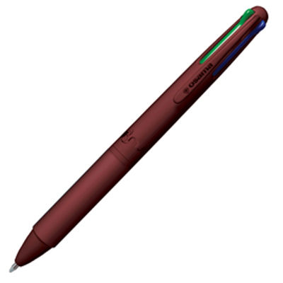 Immagine di Penna a sfera 4 Multi Urban - punta 1,00 mm - 4 colori - rustic red - Osama [OW 84018720]