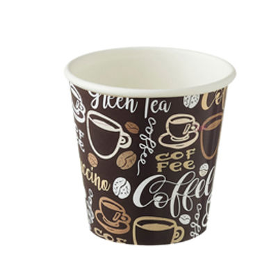 Immagine di Bicchiere monouso in carta Coffee - 115 ml - Leone - conf. 1000 pezzi [H0730.R]