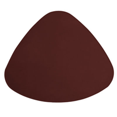 Immagine di Sottopiatto sagomato Talk 43xH35cm bordeaux Stilcasa [STP-LG-17]