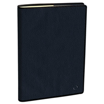 Immagine di Agenda settimanale Presidente 2025 - copertina Marlow - 21 x 27 cm - blu notte - Quo Vadis [016653Q]