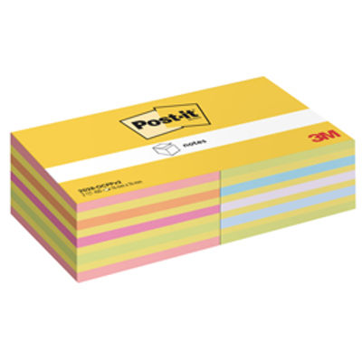 Immagine di Cf 2pz cubo 450fg. Post-it  Notes 76x76mm 2028-0CPPX2 colori ass. neon/pastello [7100321423]