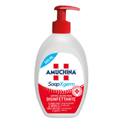 Immagine di Sapone liquido disinfettante mani SoapXgerm 500ml Amuchina [419847]