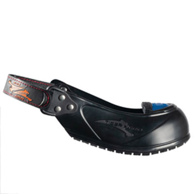 Immagine di Sovrascarpe con puntale Visitor - taglia S (34-38) - nero/blu - Safety Jogger [VISITOR-34-38(S)]