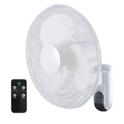 Immagine di Ventilatore WallFan40 - da parete - 40 W - diametro 40 cm - 41,3 x 45,9 x 27,6 cm - Melchioni [118620059]