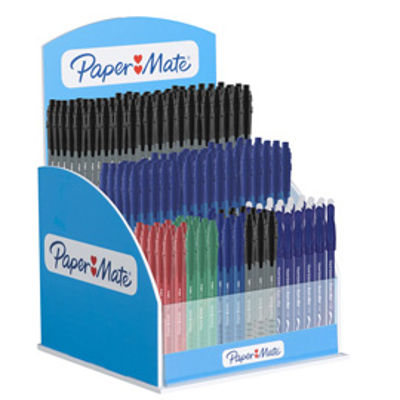 Immagine di Penne assortite Flexgrip e Replay - colori assortiti - Papermate - expo 144 pezzi [2204090]