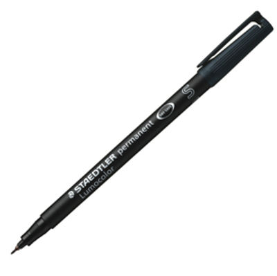 Immagine di Pennarello Permanente Staedtler  Nero Lumocolor S Punta 0.4 Mm [3139]