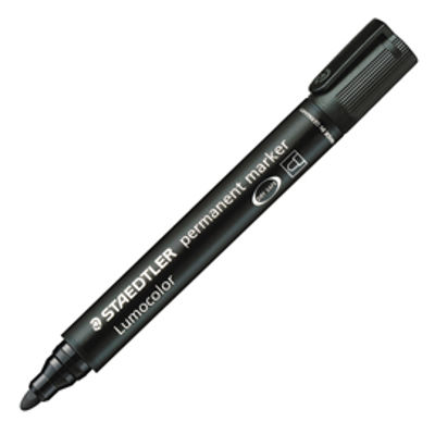 Immagine di Marcatore Permanente Staedtler Nero Lumocolor 352 Punta Tonda 2Mm [3529]