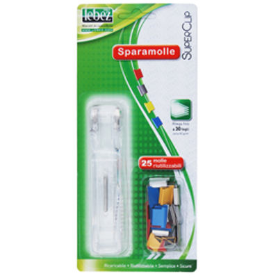 Immagine di Sparamolle Lebez Superclip 25 Mollette Incluse Misure E Colori Assortiti [1060]