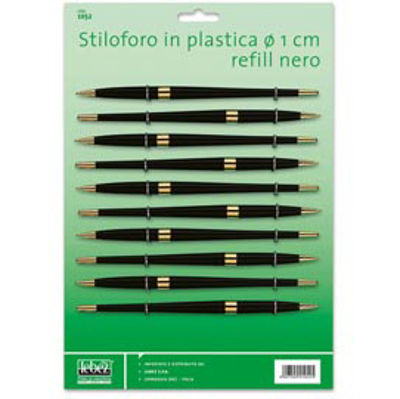 Immagine di Penna Stiloforo Ricambio Con Refil Lebez 1052 Diametro 10.00Mm Nero [1052]