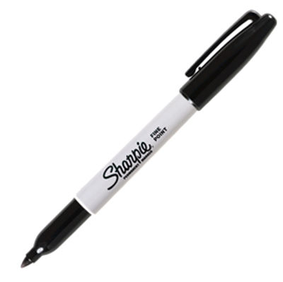 Immagine di Marcatore permanente Sharpie RT Punta Fine 1mm Nero [S0810930]