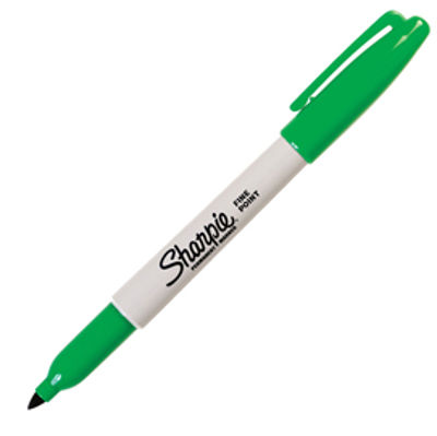 Immagine di Marcatore permanente Sharpie RT Punta Fine 1mm Verde [S0810960]