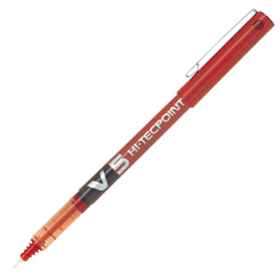 Immagine di Roller Pilot Hi Tecpoin V5 Punta 0.5mm Rosso [011692]