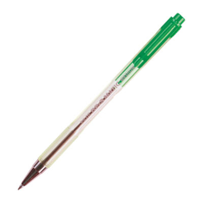 Immagine di Penna a Sfera a Scatto Pilot BP S Matic punta fine 0.7mm Verde [001624]