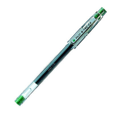 Immagine di Penna a Sfera Pilot G Tec C4 Gel punta 0.4mm Verde [011653]