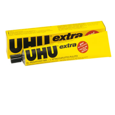 Immagine di Colla UHU  Extra - 125 ml - colla attaccatutto - trasparente - UHU [D9229]