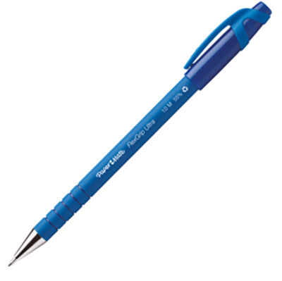 Immagine di Penna a Sfera con Cappuccio Papermate Flexgrip Ultra punta 1mm Blu [S0190153]