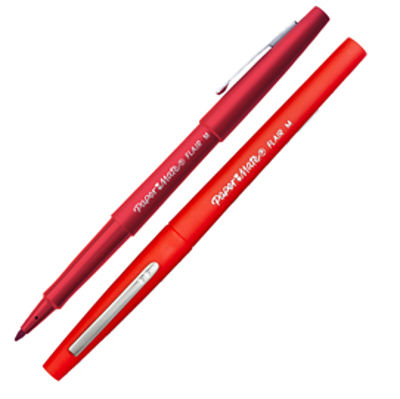 Immagine di Pennarello Punta in Feltro Papermate Flair Nylon punta 1.10mm Rosso [S0190993]