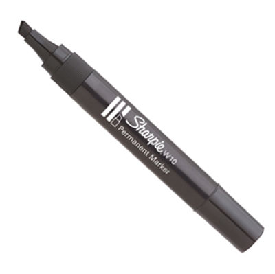 Immagine di Marcatore Permanente Sharpie W10 punta scalpello 5mm Nero [S0192654]