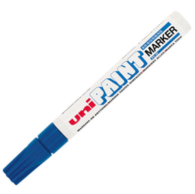 Immagine di Marcatore Permanente Uni Mitsubishi Uni Paint PX20 punta 2.8mm Blu [M PX20 B]