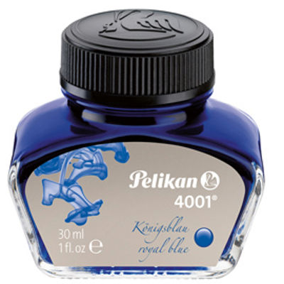 Immagine di Inchiostro Stilografico Pelikan 4001 30ml Blu Royal [0ATA01]