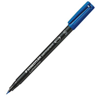 Immagine di Pennarello Staedtler Lumocolor Permanent 313 punta 0.4mm Blu [3133]