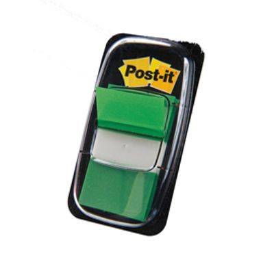 Immagine di Confezione 50pz. Segnapagina Post It Index Medium 25.4x43.2mm Verde [680-3]