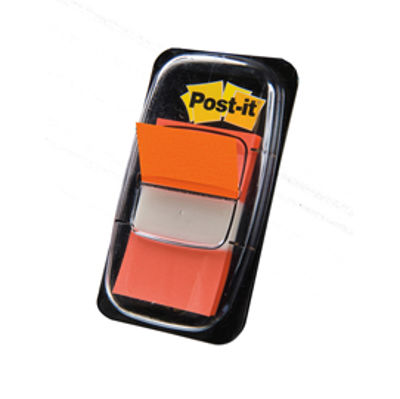 Immagine di Confezione 50pz. Segnapagina Post It Index Medium 25.4x43.2mm Arancio [680-4]