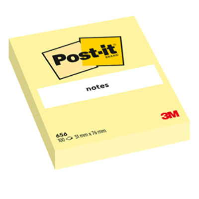 Immagine di Blocco Foglietti 100pz. Post It 76x51mm Giallo Canary [23430]