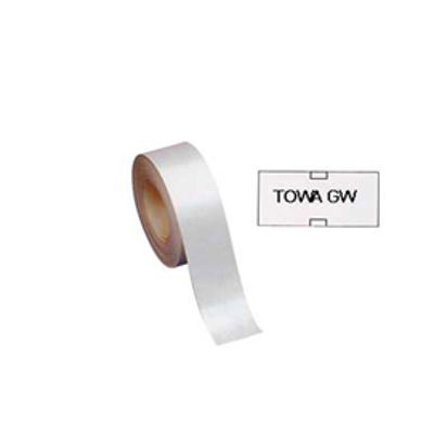 Immagine di Etichette - permanenti - 26 x12 mm - bianco - per Towa GW - rotolo da 1000 etichette [350GWPER]