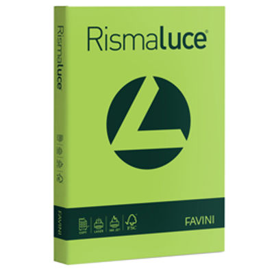 Immagine di RISMALUCE A4 125FG 200gr Verde Pistaccho 54 FAVINI [A67M104]