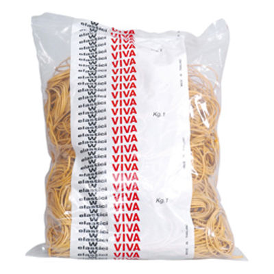 Immagine di ELASTICI GOMMA 1 KG. ASS. [VIV110]