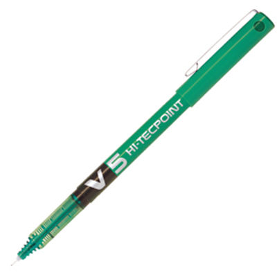 Immagine di Roller Pilot Hi Tecpoin V5 Punta 0.5mm Verde [011693]